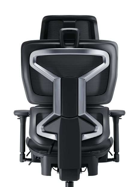 Omnix Black Super Ergonomic Gaming Chair with Foot Rest